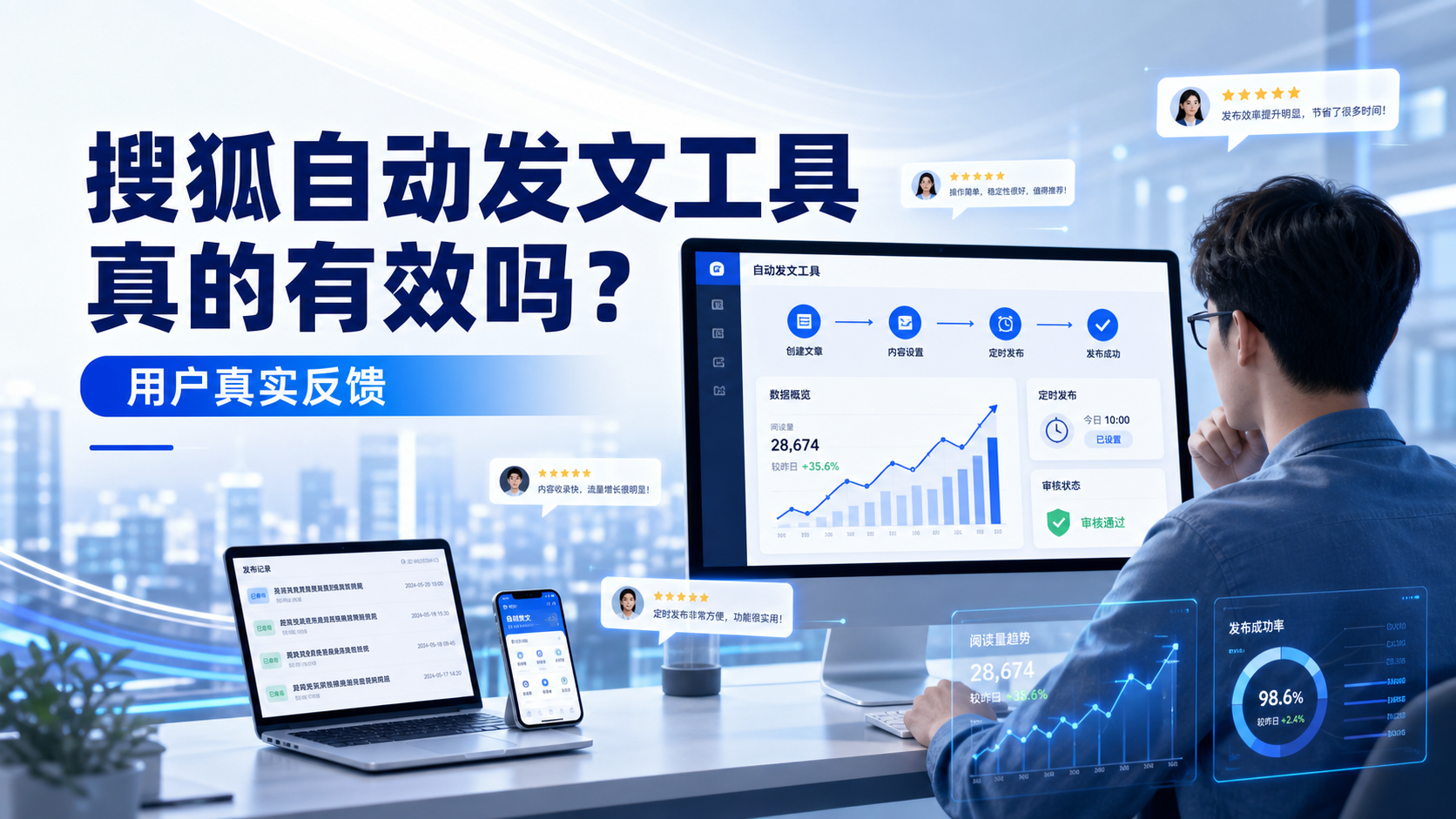 搜狐自动发文工具真的有效吗？榆林用户的真实反馈